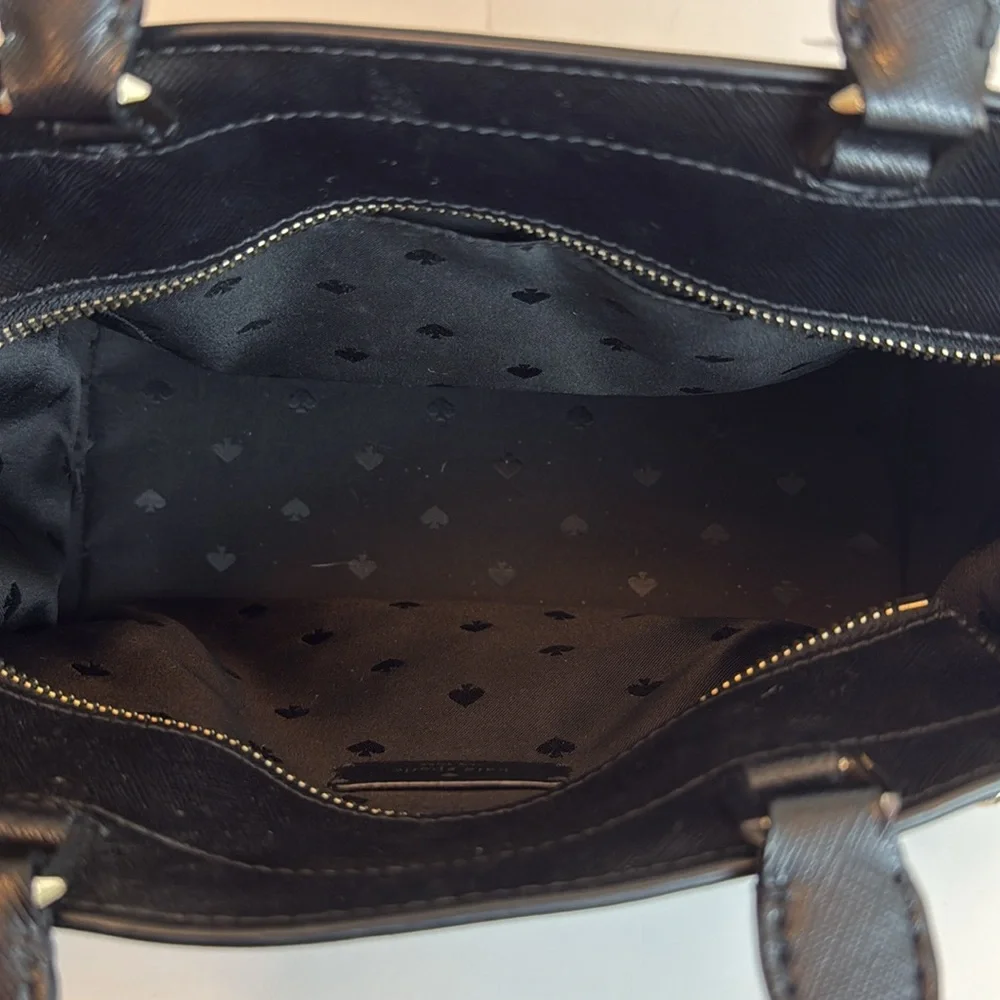 Kate Spade Staci Medium Classic Black Satchel - Picture 6 of 12
